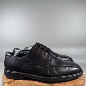 Mephisto Air Relax Goodyear Welt Black Leather Oxford Shoes Mens Size 11